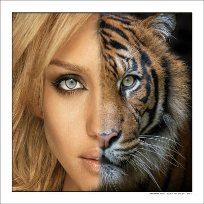 Foto Mujer tigresa